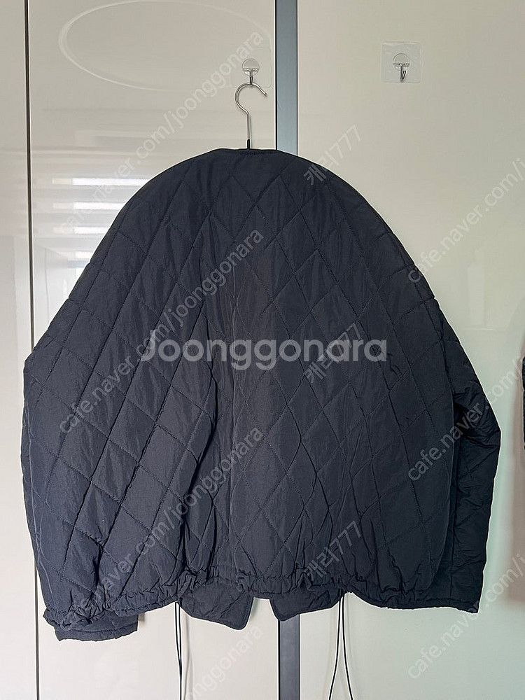 PVCS 퀼팅 숏점퍼 블랙 F--6