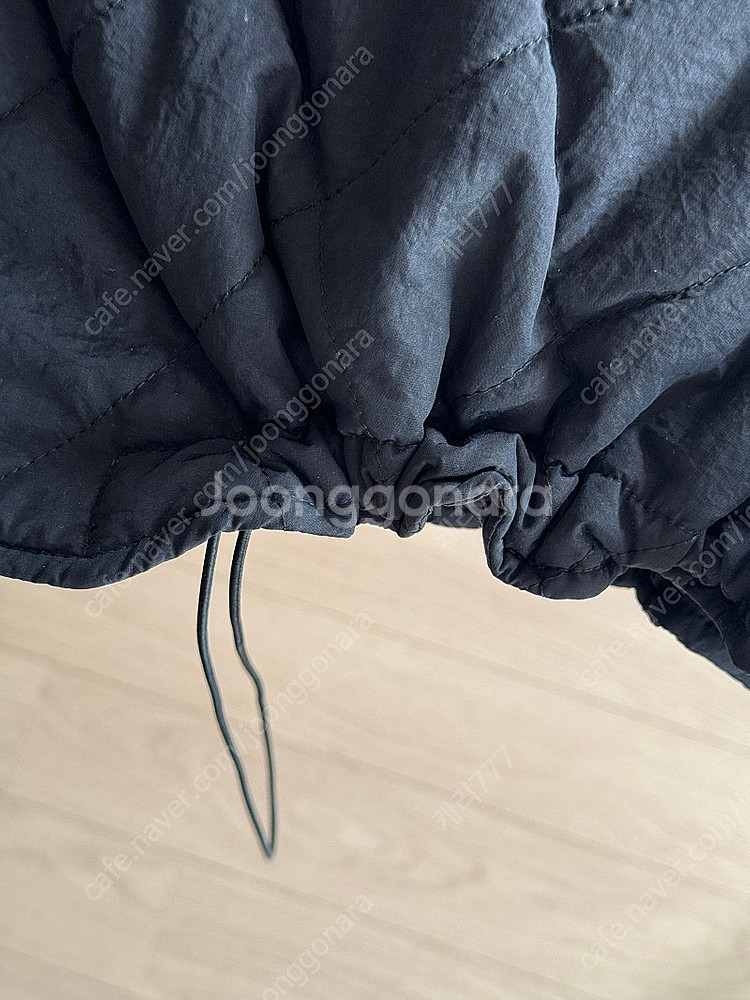 PVCS 퀼팅 숏점퍼 블랙 F--7