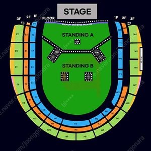 오아시스 스탠딩 좌석 판매합니다