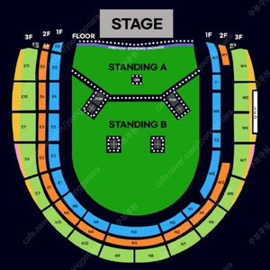 (P석 1층E3 2연석)오아시스 내한 공연 콘서트 티켓