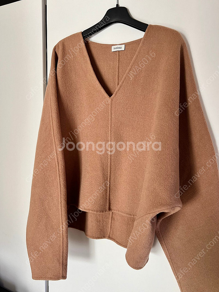 토템 캐시미어 울 블렌드 풀오버 스웨터--4