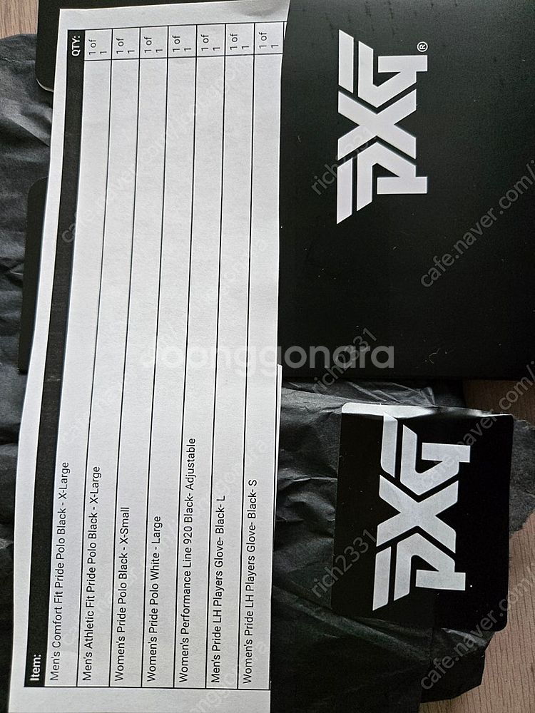 PXG 남,여 골프웨어--9
