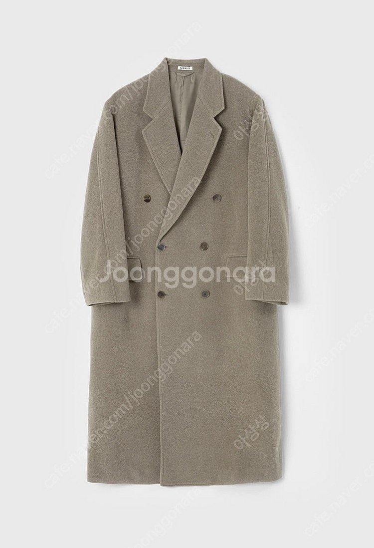 오라리 24FW 모저 체스터필드 코트 5사이즈--2