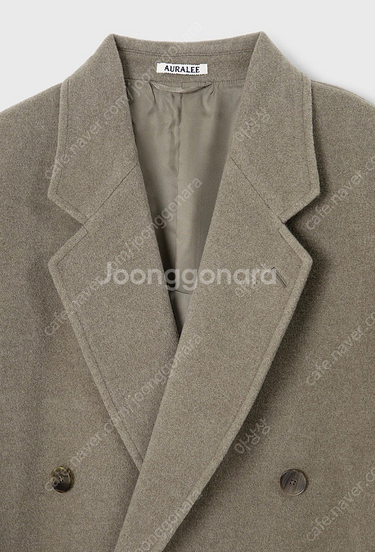 오라리 24FW 모저 체스터필드 코트 5사이즈--3