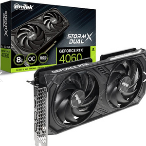 이엠텍 RTX4060스톰 듀얼 8GB 정품 미개봉 팝니다