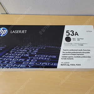 HP 레이저젯 토너 53A Q7553A