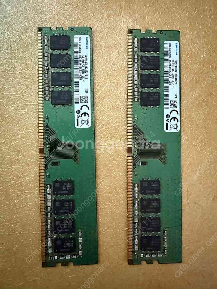 [팝니다] 삼성 DDR4 2666Mhz 8GB 2개 (...--0