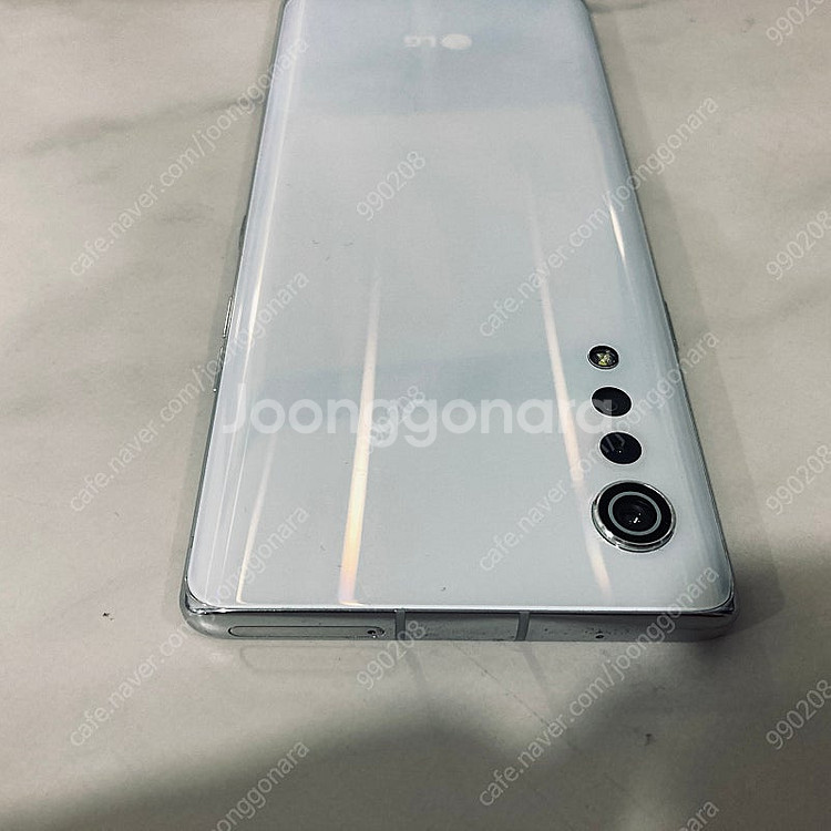 자급제 LG 벨벳 화이트 128용량 무잔상S급 10만원...--4