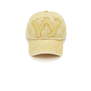 오픈yy 볼캡 open yy cotton ballcap yellow