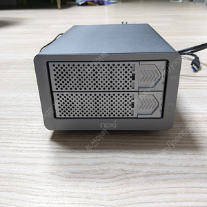 넥시 2베이 USB3.0 데이터스토리지(NX-802RU30) 판매합니다.