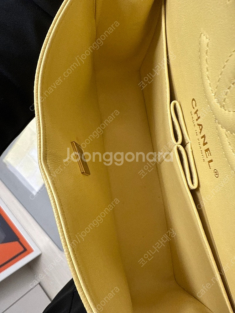 샤넬 클래식 캐비어 스몰 은장 내장칩--6