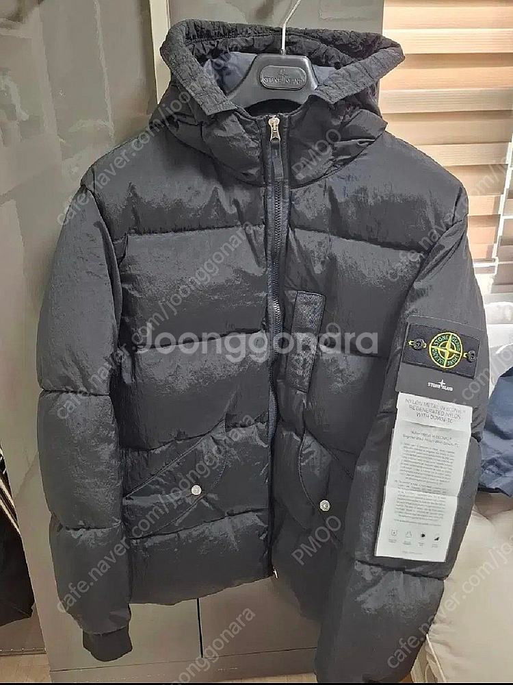 (새상품)스톤아일랜드 나일론 메탈 후드 패딩 XL--0