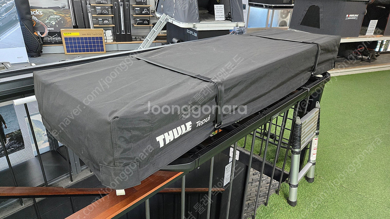 툴레 thule 신박한 차박 캠핑 루프탑텐트 1~2인용...--2