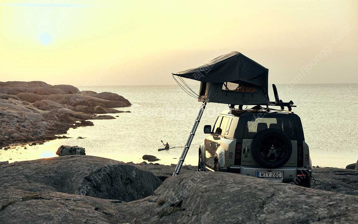툴레 thule 신박한 차박 캠핑 루프탑텐트 1~2인용...--4