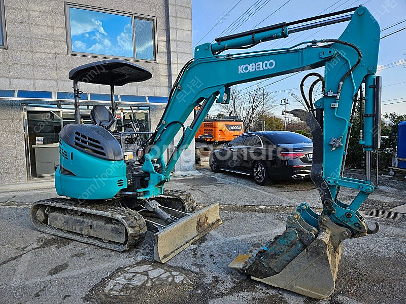 코벨코 SK35 2019년식 코끼리집게 버켓2종 3.5...--1