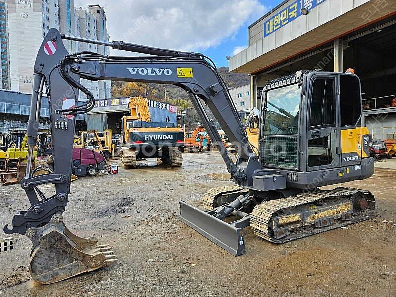 볼보 EC60E 2021년식 회전라인 02 중고굴삭기--0