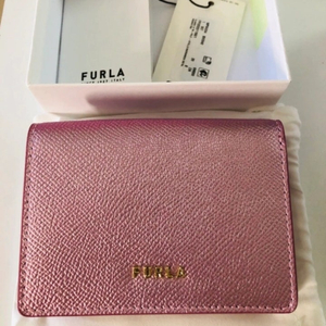 훌라 FURLA 펄핑크 반지갑 새상품 풀박스