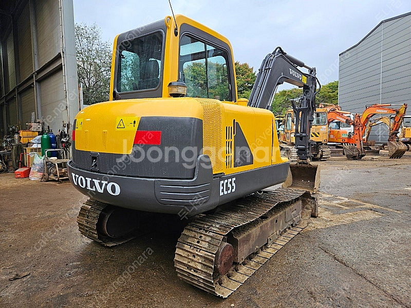 볼보 EC55 2003년식 집게장착 02 중고굴삭기--2