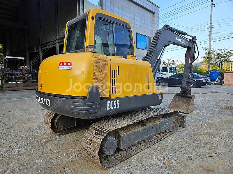 볼보 EC55 2001년식 자동클램프 02 중고굴삭기--2