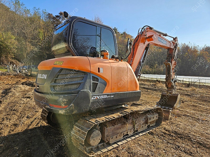 두산 DX55MT 5K 2020년식 차대5795 회전라...--2