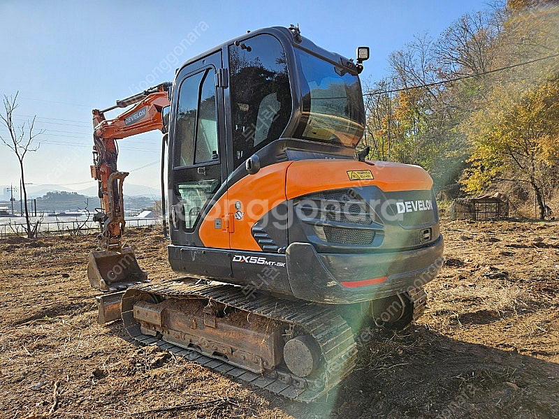 두산 DX55MT 5K 2020년식 차대5795 회전라...--4