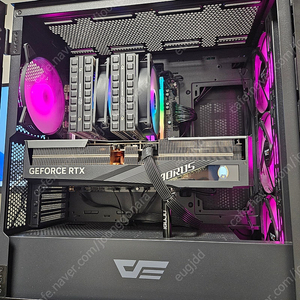 9800x3d, rtx4080 super 어로스마스터 본체