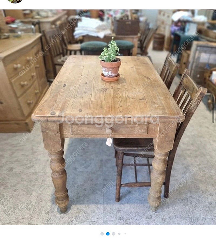 올드파인 테이블 판매랍니다~! 빈티지, 엔틱--1
