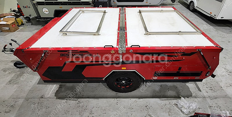 급매-T7 코쿤 베스트메이크 투폴딩캠핑트레일러--1