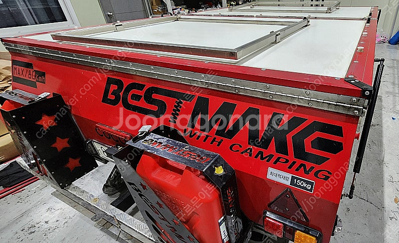 급매-T7 코쿤 베스트메이크 투폴딩캠핑트레일러--3