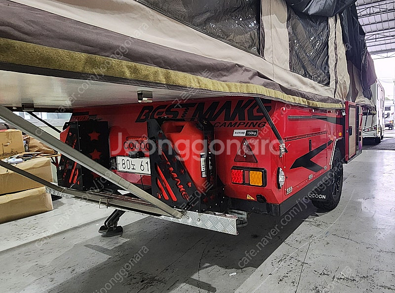 급매-T7 코쿤 베스트메이크 투폴딩캠핑트레일러--5