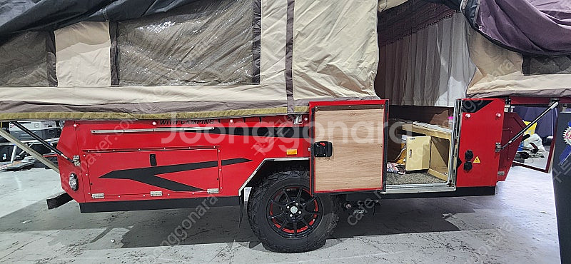 급매-T7 코쿤 베스트메이크 투폴딩캠핑트레일러--6