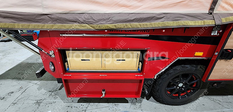 급매-T7 코쿤 베스트메이크 투폴딩캠핑트레일러--9