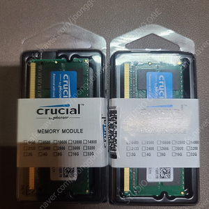 크루셜 ddr3 16gb (8gb 2개) 1866L 저전력 노트북용 램 팝니다