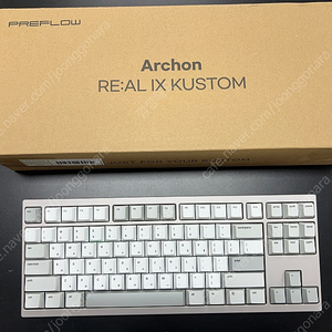 프리플로우 archon RE:AL IX KUSTOM 키보드 판매합니다.