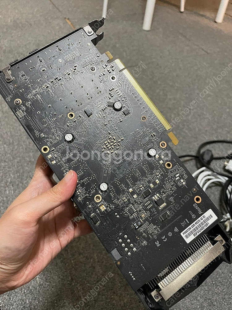 고장난 RX570 4g팝니다.--0
