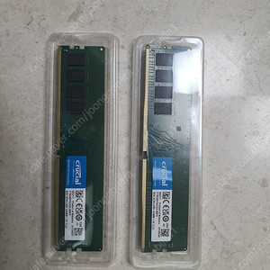 크루셜 ddr4-3200 8g 2개