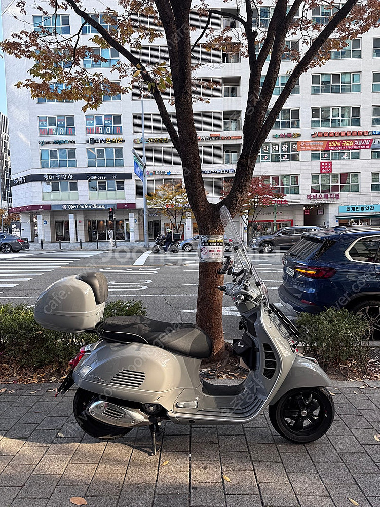 23년식 베스파 아비오그레이, 4000km, 보증 O--0