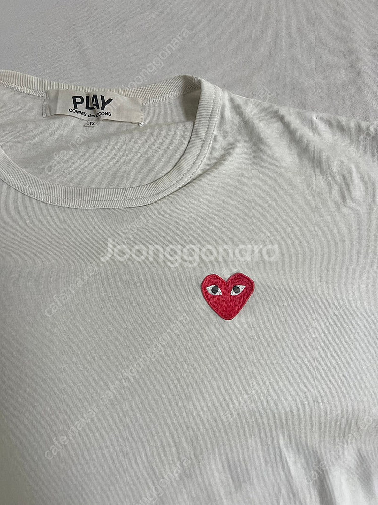 XL) 꼼데가르송 반팔티--1