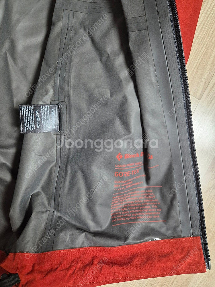 블랙다이아몬드 리퀴드 포인트 쉘 남성lg 미사용 팝니다--4