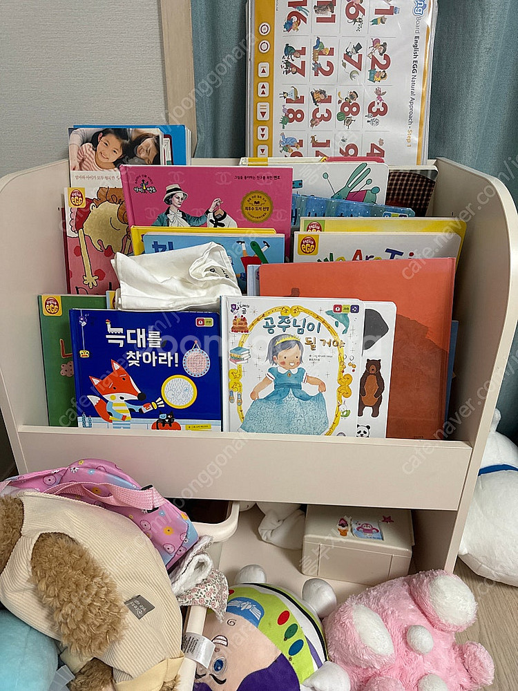 일룸 허비벙커, 그로잉책상+윙키즈의자, 전면 책장+장난...--4