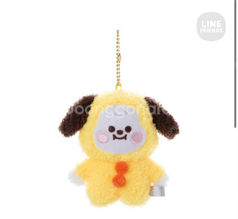 방탄 bt21 쿠키 코야 치미 슈키 일본 마스코트키링--5