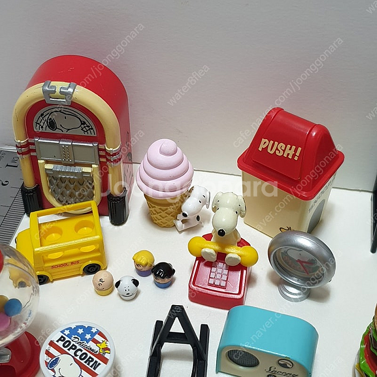 리멘트 스누피 아메리칸 잡화(결품없음 카드있음) 미니어...--1