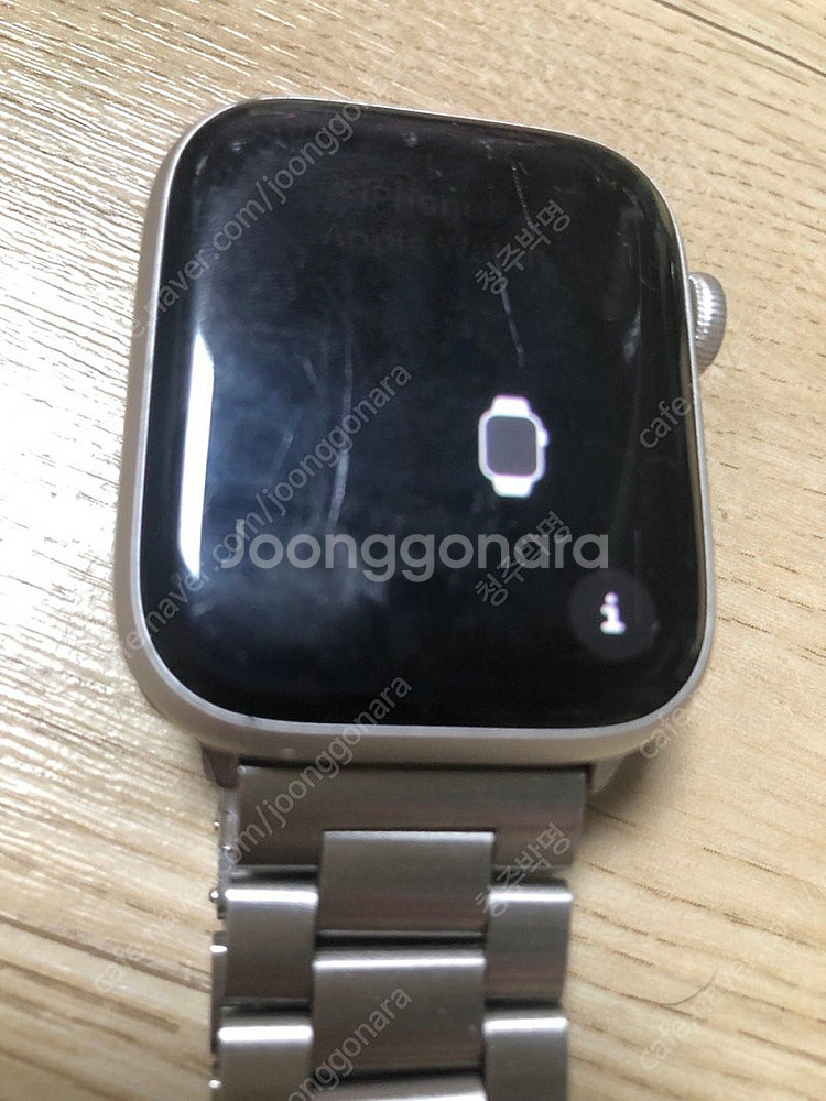애플워치7 45mm gps 12만원(급처)--0