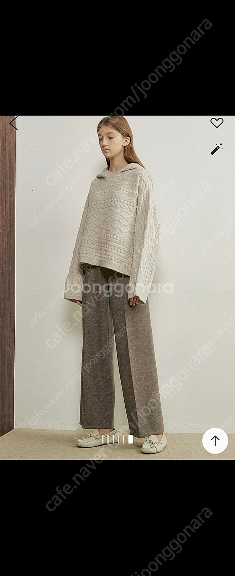 더캐시미어 언밸런스 헴 니트 스웨터 구해요!!--0