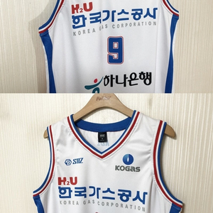 KBL STIZ 대구 한국가스공사 페가수스 홈/원정유니폼 XL/M #9 전현우