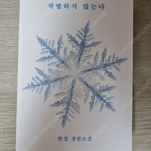 한강 작별하지 않는다 문학동네 (눈꽃 에디션)