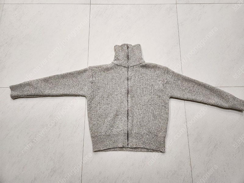 하이넥집업 가디건 프리사이즈--2