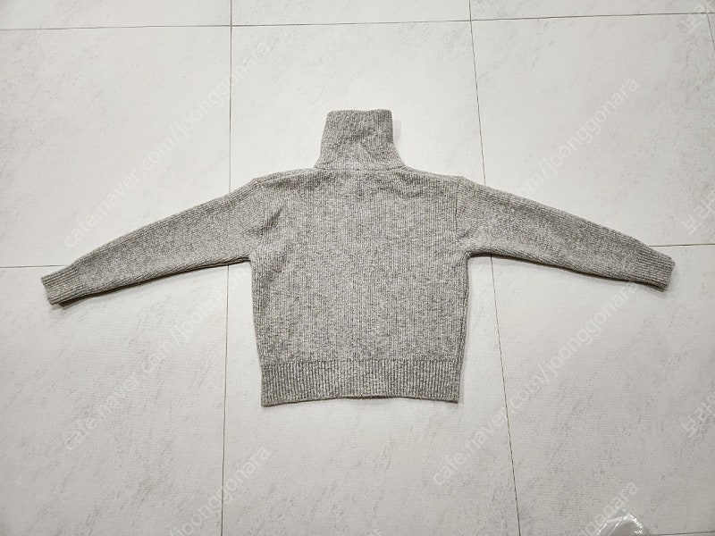 하이넥집업 가디건 프리사이즈--3