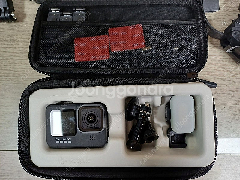 고프로 HERO 9 BLACK 액션캠, 클램프암 및 악...--4