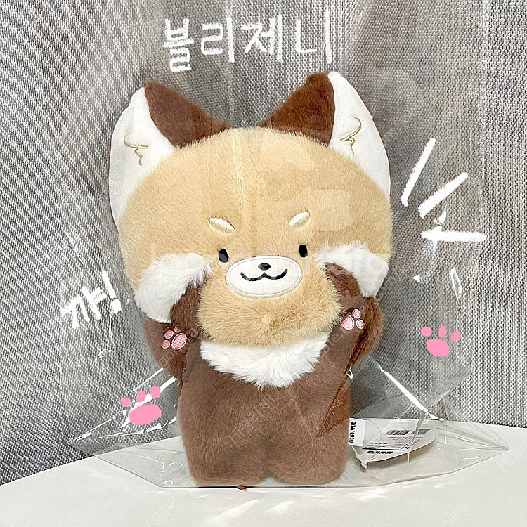 새상품)레서판다 배그 모배 배낭 인형 레서팬더 너구리 ...--0